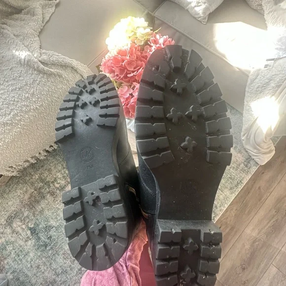 Michael Kors Black Logo Ankle Boot - Picture 6 of 7